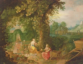 Vertumnus and Pomona
